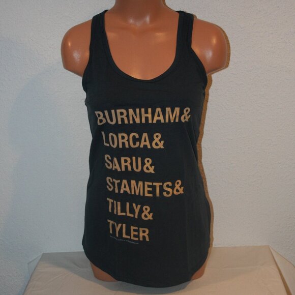 Star Trek Tops - Star Trek Discovery Burnham Lorca Tank Top Racerback Blue Medium Chest: 32" New